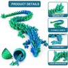 Dragon Egg Fidget Toy, 28CM Crystal Dragon with Egg Full
