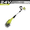 Sun Joe 24V-TLR-LTE 24-Volt Amp Cordless Garden Tiller + Cultivator,