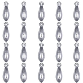 Fishing Weights Sinkers Bank Sinkers Bullet Weights for Surf Fishing Pier Bank Fishing Saltwater Fishing Gear 1oz to 8oz