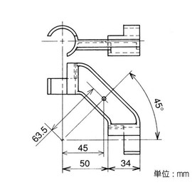 Yazaki Kako Φ28 Erector Plastic Joint Black J-112B S BL