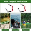 Qaziuy 2Pcak Kayak Paddle Leash, Elastic Kayak Paddle Rope with