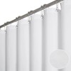 BTTN Extra Wide Shower Curtain 108x72 inches - Linen Textured