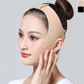 Adjustable face lifting V-line lifting beauty band breathable beauty band / 조절식 얼굴 리프팅 브이라인 리프팅미용밴드 통기성미용밴드