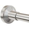Bonpally Shower Curtain Rod 32-75 Inches Adjustable, Non-Slip Spring Tension