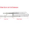 DINDON Pull Out Cabinet Organizer, (11" W x 21" D)