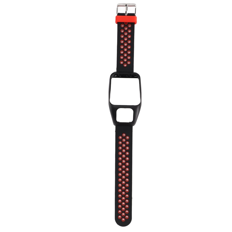 Smartwatch Band Silicone Wrist Watch Strap Dual Color with Pin