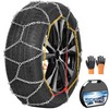 2 Packs Tire Chains Car Anti Slip Snow Chains for