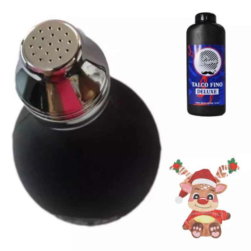 Lobo Difusor De Talco Barber Pro + Talco De Regalo