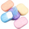 Ghrnun Disposable Paper Soap Sheets, 500 Sheets per Box, 5