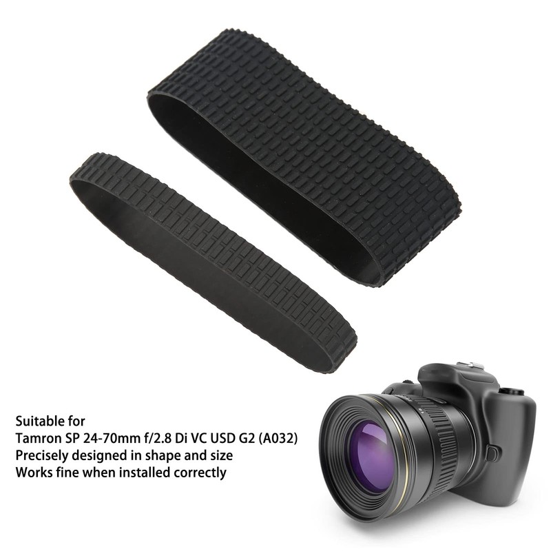 Lens Zoom Focus Grip Rubber Ring for Tamron SP 24-70mm