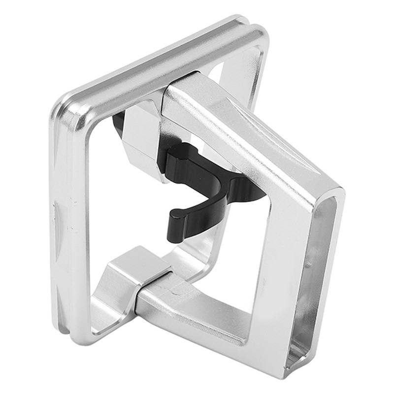 Folding Bike Front Carrier Adapter Aluminium Alloy Hollow Carved Mount