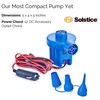 Solstice 12V Accessory Outlet Electric Pump for Inflatables