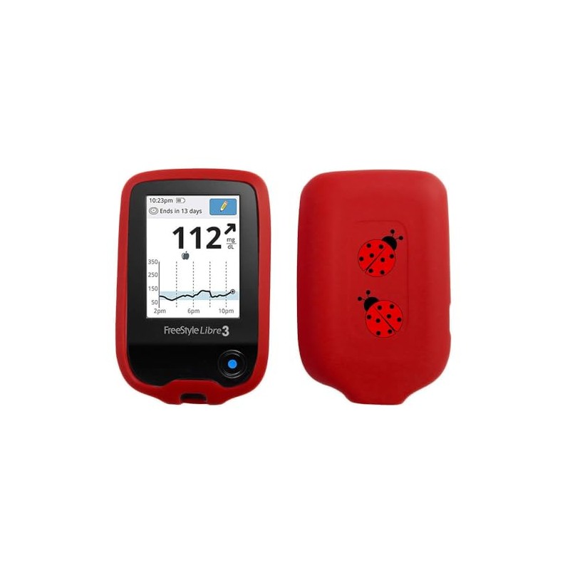SNK Designed-Ladybug Silicone case for Freestyle Libre 3 Freestyle Libre