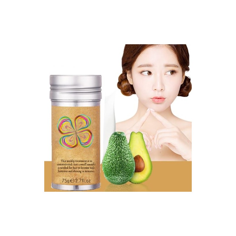 1pz Cera en Barra Peinar Cabello y Control de Frizz