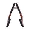Electric Guitar Stand MA38E Foldable Zebrawood RabbibShape Flooring Holder with