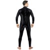 Aniler Unisex Shiny Metallic Unitard Zipper Tight-fitting Stretchy Costume Bodysuit
