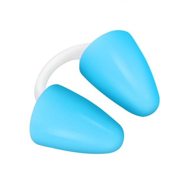 Baypify Painless Nose Plugs for Swimming,Nose Plugs for Swimming for