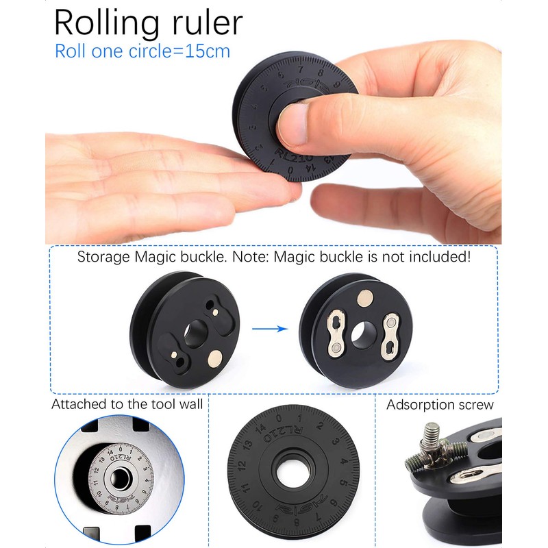 VANICE 5 in 1 Dummy Hub Bicycle Bike Chain Keeper