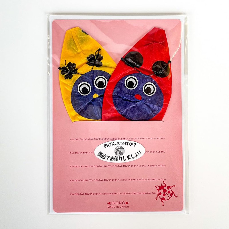 Paper Balloons Ladybug Letter Set of 2