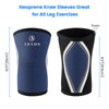 ABYON Knee Support Weight Training (1 Pair) for Knee, Neoprene