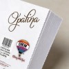 Hojas Papel Opalina Diem Blanco 225g Carta Paquete 100 Hojas