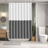 IMAVO Grey Bathroom Set,22Pcs Bathroom Accessories Set with Shower Curtain,Trash