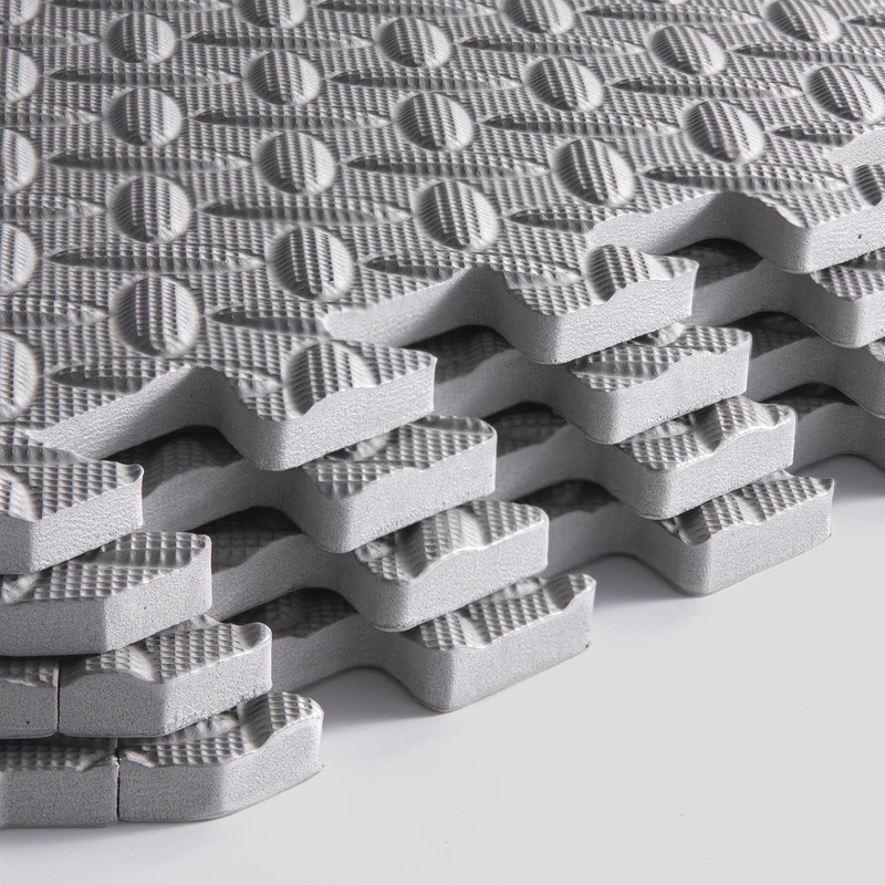Phoenix Fitness Interlocking Floor Mats - 8 Non-Slip EVA Foam