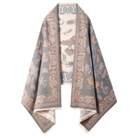 fanvita Scarf for Women Pashmina Shawl Wrap for Evening Dress Gifts for Women Pink