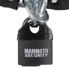 Mammoth Closed Shackle Padlock Hardened Steel Pin 62mm Body Motorcycle