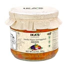 Ika's Garden Appetizer Vegetables (Pack of 1, Smoky Pepper Eggplant Mezze)