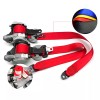 Geartronics Universal Red 3.6m Car Seat Belt Webbing 3 Point