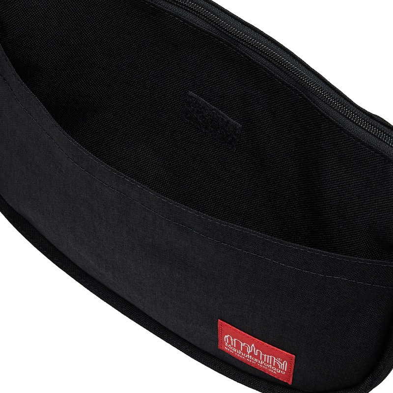 Manhattan Portage Columbus Circle Shoulder Bag, Black, Black