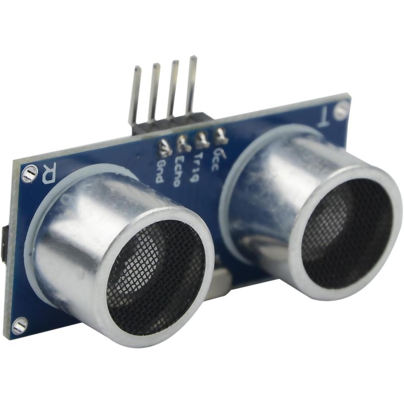 5Pcs Ultrasonic Distance Sensor Module HC-SR04 with Mounting Brackets, 10cm