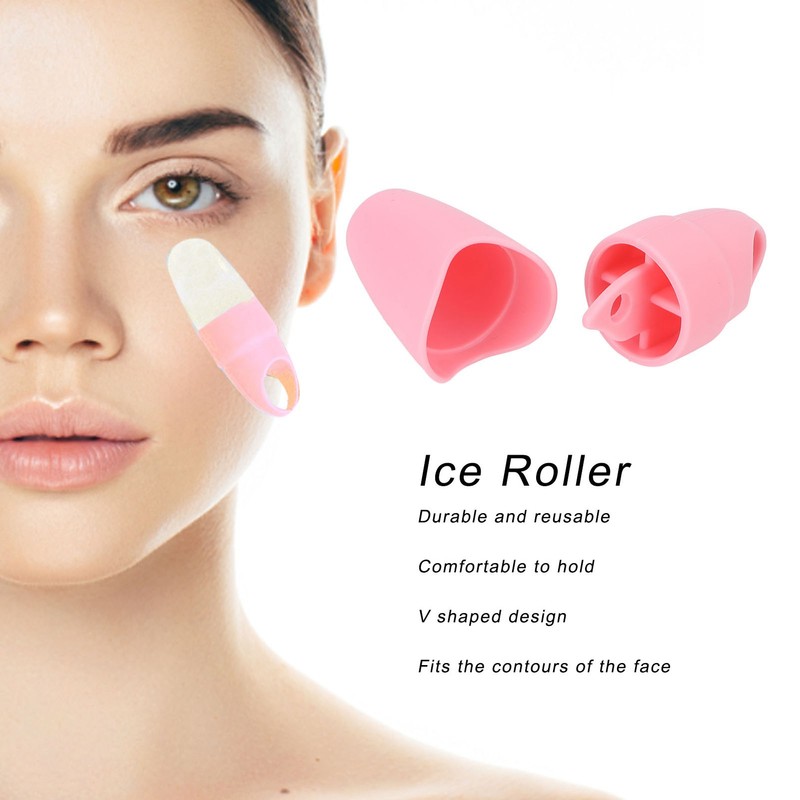 Ice Roller V Shaped Design DIY Making Calming Removing Puffiness