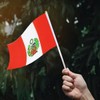 Peru Flag Peruvian Small Stick Mini Hand Held Flags Decorations