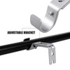 Set of 4 Oil Rubbed Bronze Adjustable, Curtain Rod Brackets,