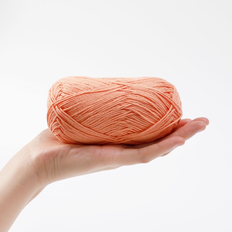 4 Skeins Soft Baby Cotton Yarn- Color V