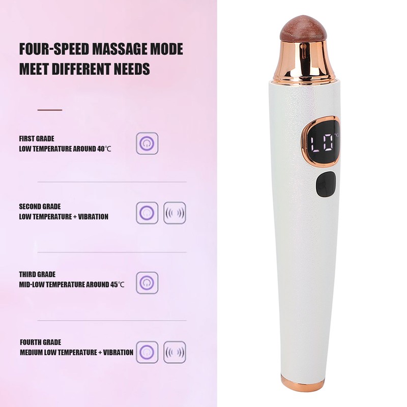 Bianstone Eye Massager Wand AntiWrinkle Eye Care Massager Rechargeable Electric