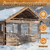 Thrseely 6.6x10Ft Chicken Coop Cover for Rain - Waterproof Durable