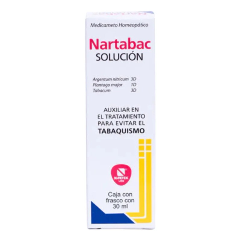 Nartabac Auxiliar En Tratamiento Del Tabaquismo 30ml 3 Pack