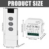 Set of 4 Wireless Roller Shutter Control Retrofit Set, Smart