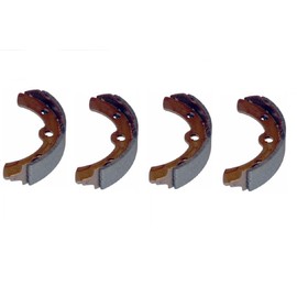 TurTuff (4) Club Car Brake Shoes 1995 and Up DS and Precedent Golf Carts