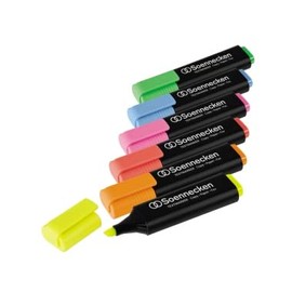 Soennecken Highlighter 3373 Assorted Pack of 4