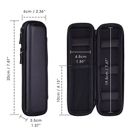 KUUQA Estuche para lápices EVA Bolsa para lápices EVA Estuche para lápices para plumas estilográficas ejecutivas, lápiz capacitivo