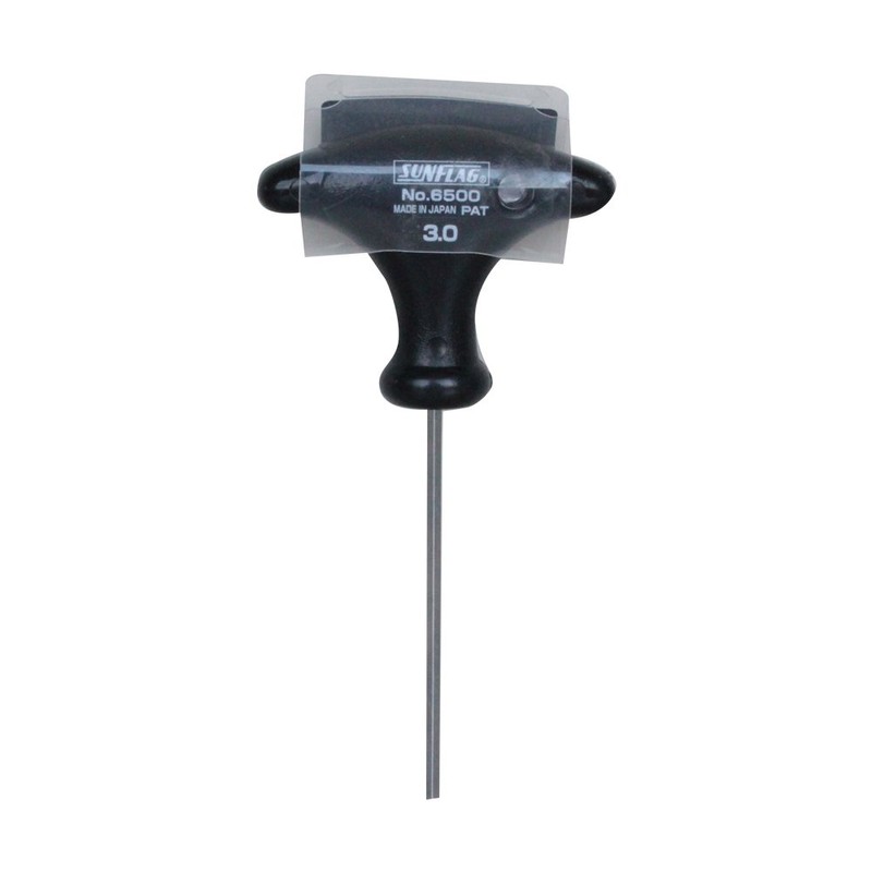 Sun Flag T Grip Hex Wrench 3 mm × 80