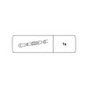 Gardinia Connector for Curtain Rods with Diameter 12 mm White