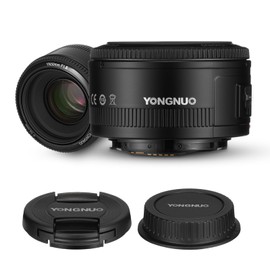 YONGNUO YN50MM F1.8C Lens for Canon EF Mount, 50mm F1.8C Large Aperture Lens, AF/MF Standard Prime Lens for Canon,58mm Filter,0.45m Focus Distance (YN50MM F1.8C)