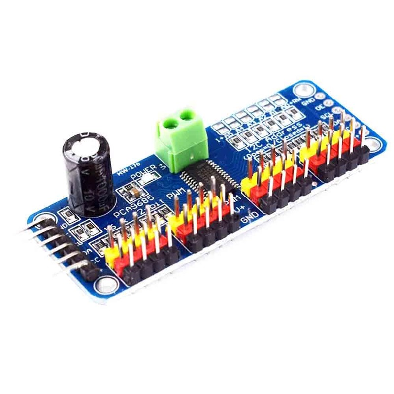 3pcs PCA9685 16 Channel 12-bit PWM Servo Motor Driver Module