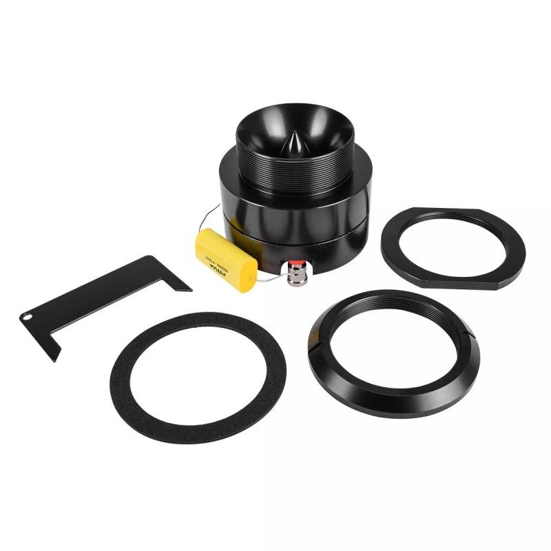 PRV Motorcycle Bullet Tweeter 2.75" Short Horn 140Watt 4Ohm MT2.7TWB-4