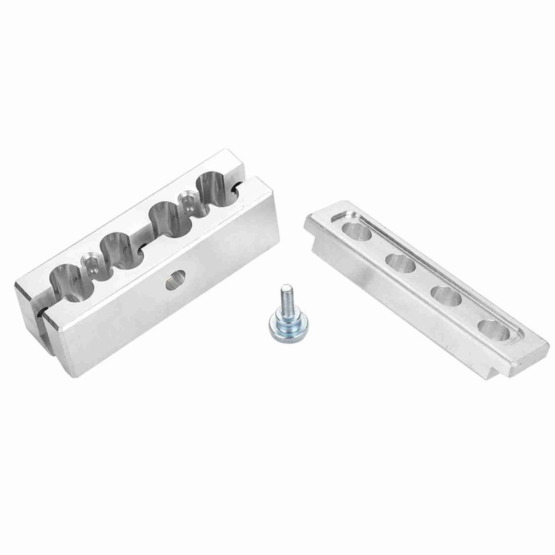 4 Cavities DIY Lipstick Mold Aluminum Alloy Lip Balm Maker